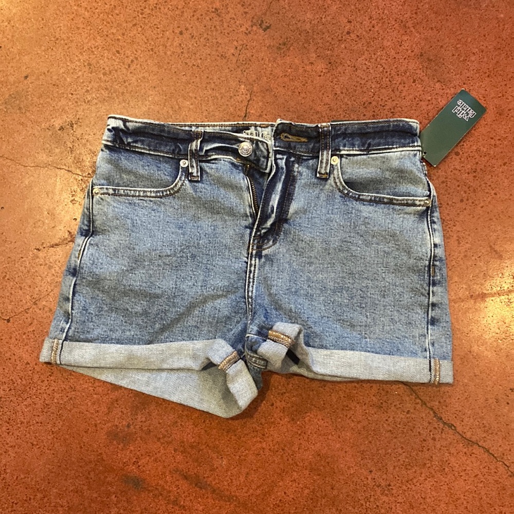 Dark wash denim shorts wild fable size 4